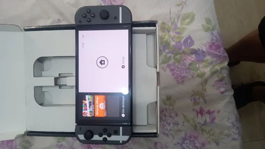 Nintendo Switch Oled, Na Caixa, Zerado, Acessorios, Parcelo, Aceito troca - Foto 4