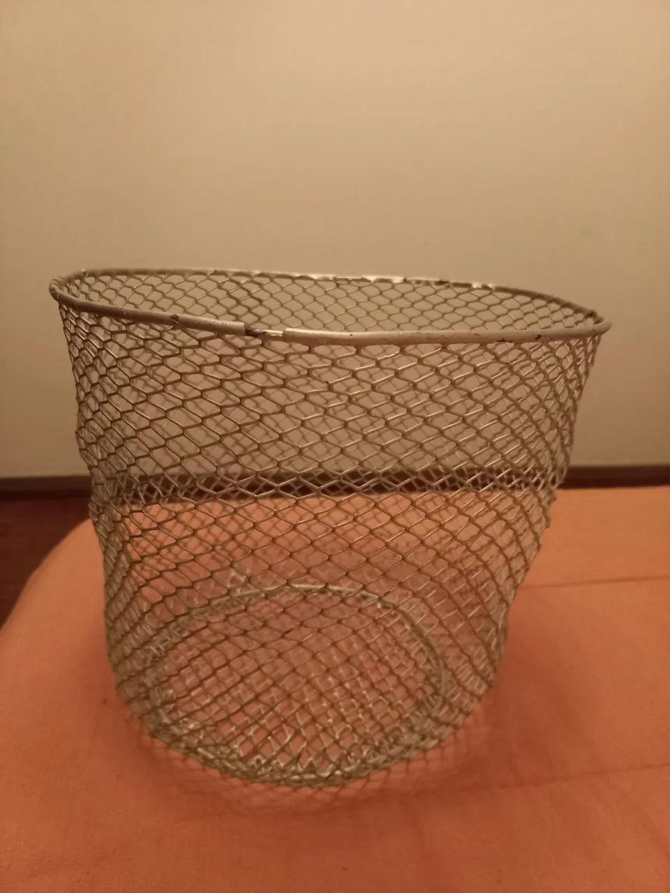 Lixeira metal prateada  - Foto 3