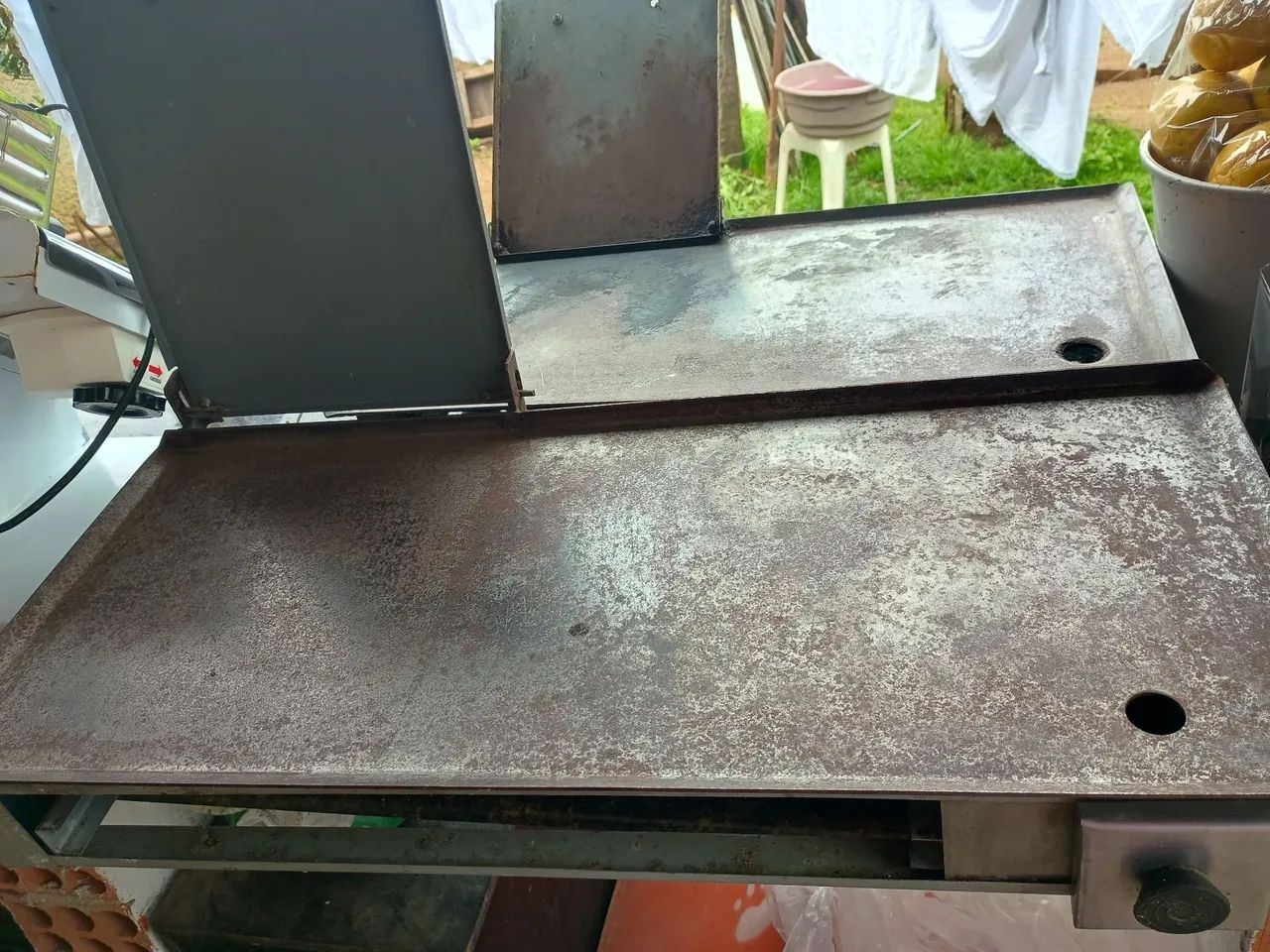 Cortador de frios e 2 chapas a gás  - Foto 2