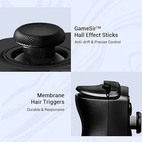 Controle para celulares Gamesir X5 Lite Type C android e iPhone 15/16 USB-C Hall Effect - Foto 4