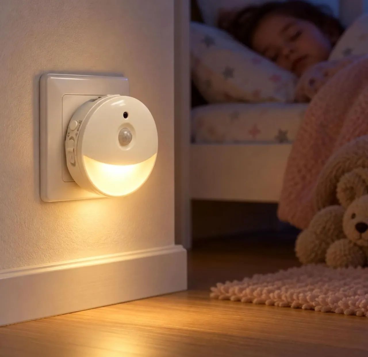 Luz Noturna LED com Sensor de Movimento Luminária Automática - Foto 5