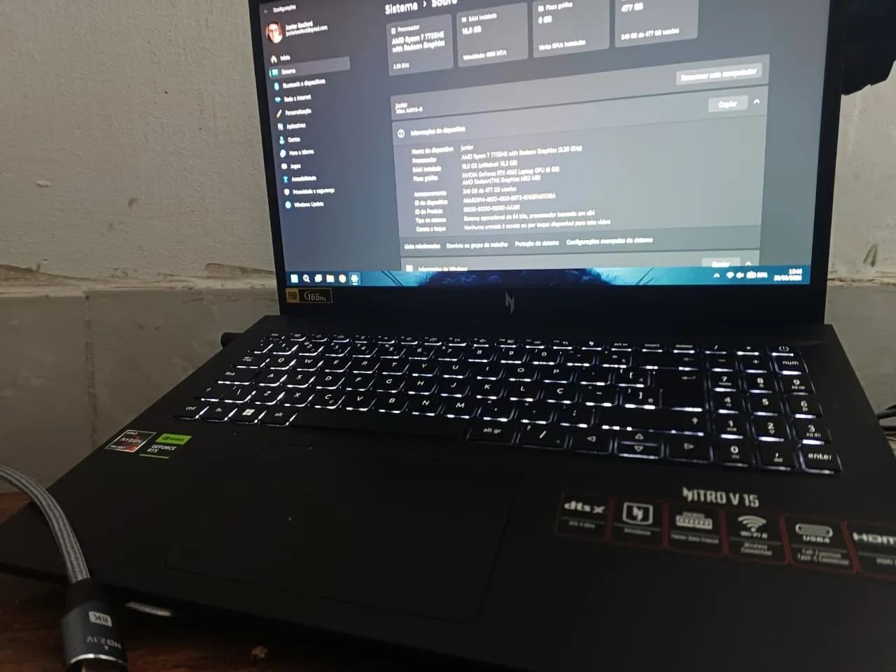 Notebook gamer
