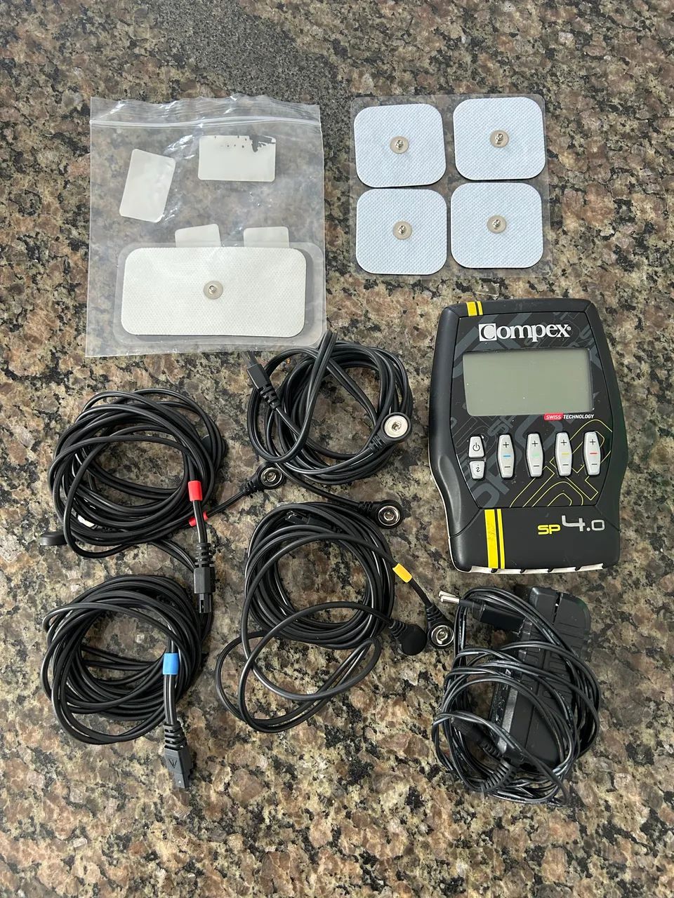 compex 4.0 aparelho de eletroestimulação muscular