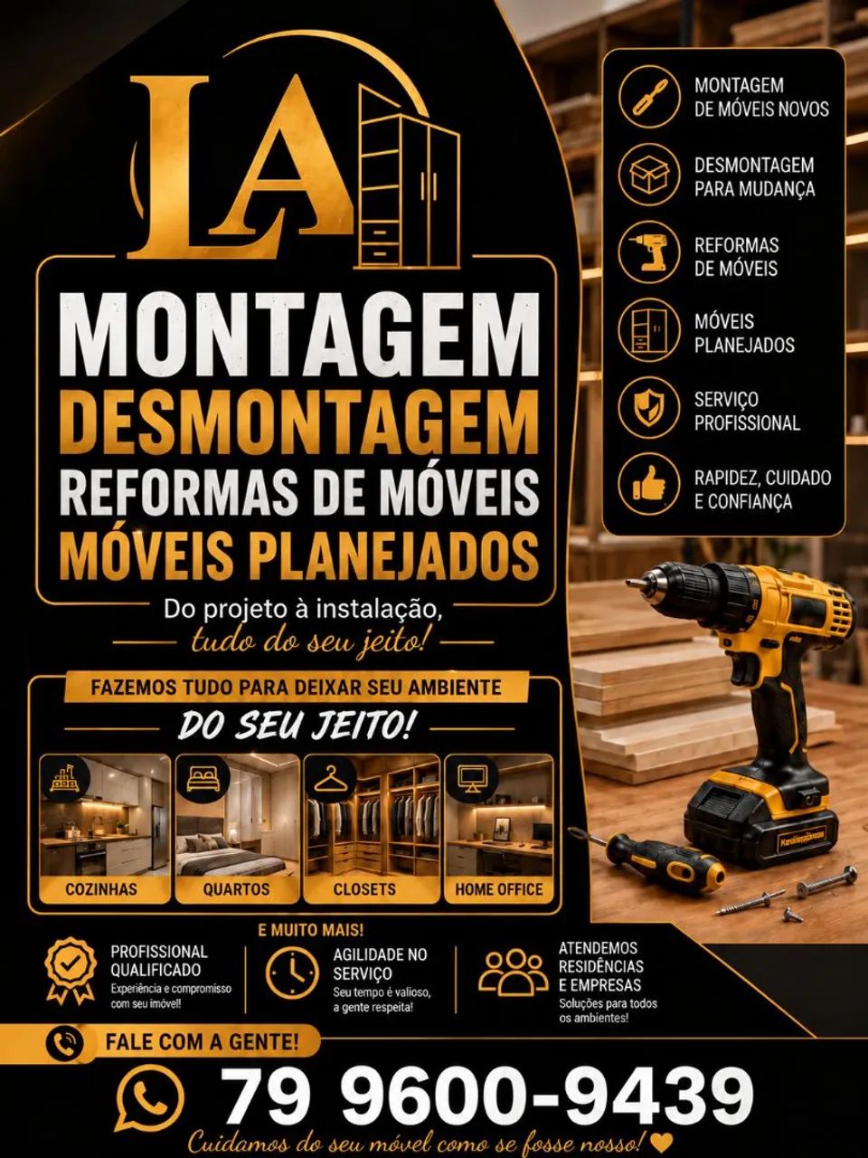 Moveis e montagens 
