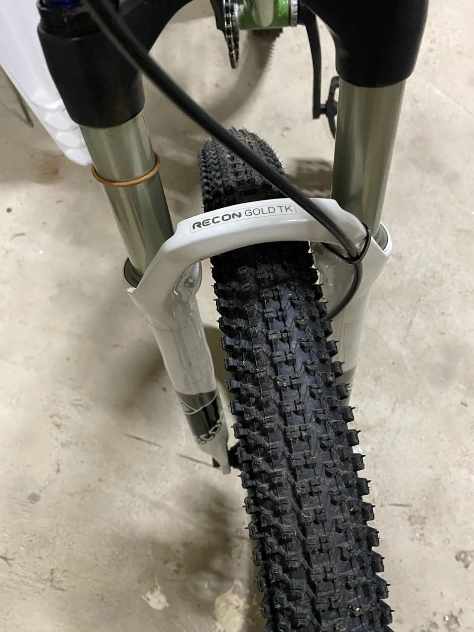 ロックショックス　Recon Gold TK SL サスフォーク　26in Rockshox-旅行用テックスレオンゴールドtk 26er,80mm,ワイヤー