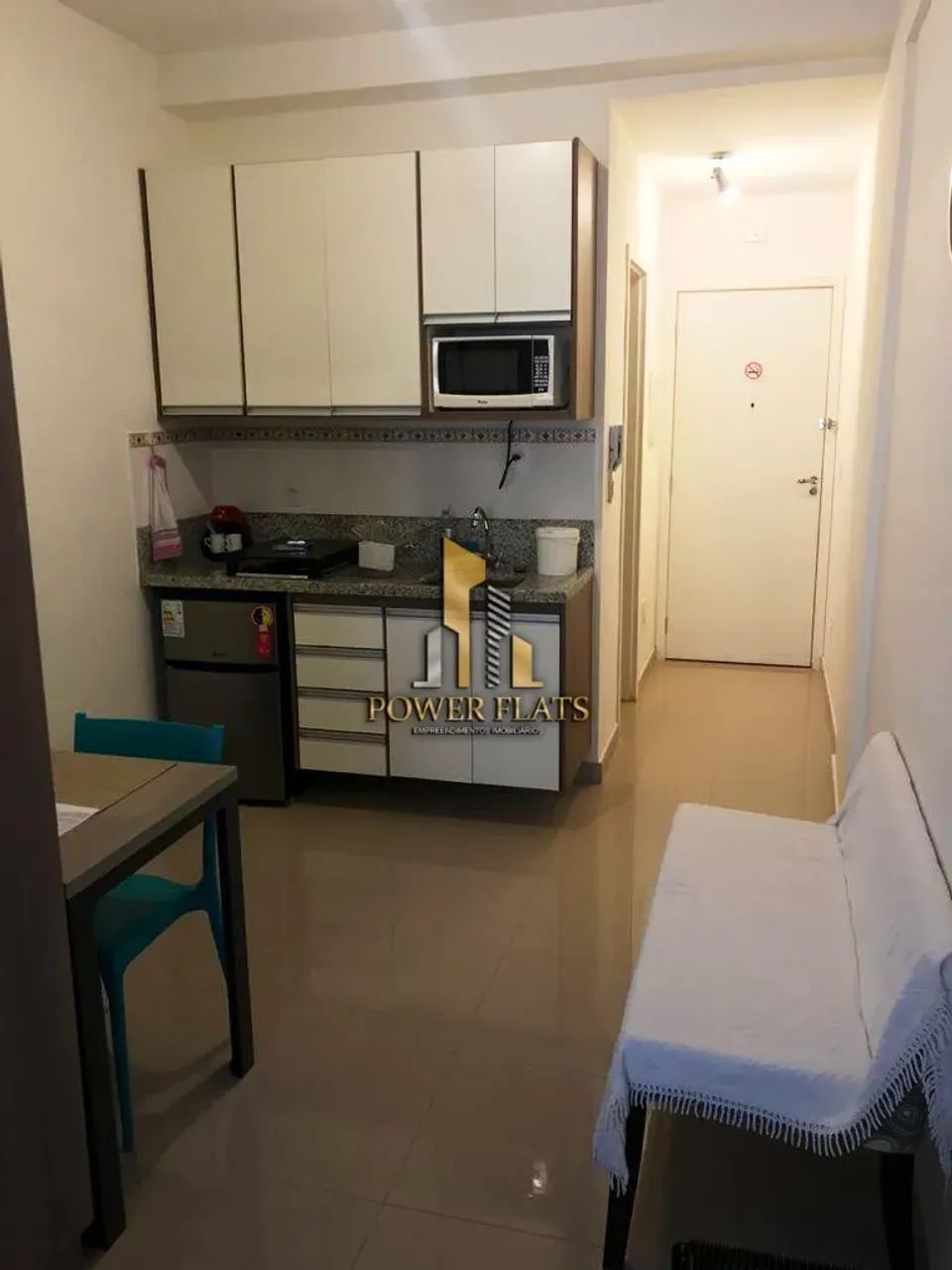Studio mobiliado com varanda | New Studio Granja Viana - Foto 2