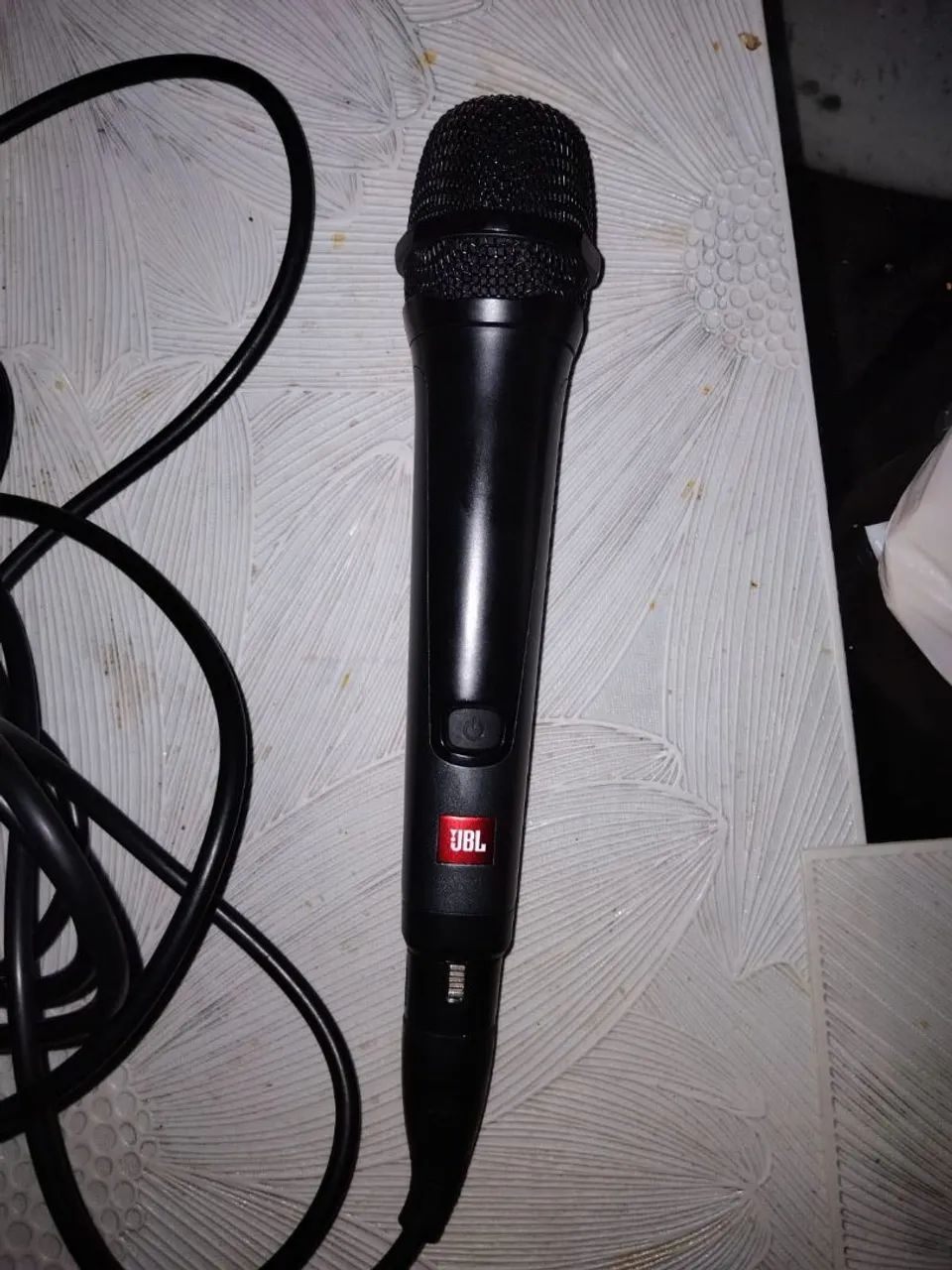 Microfone de fio