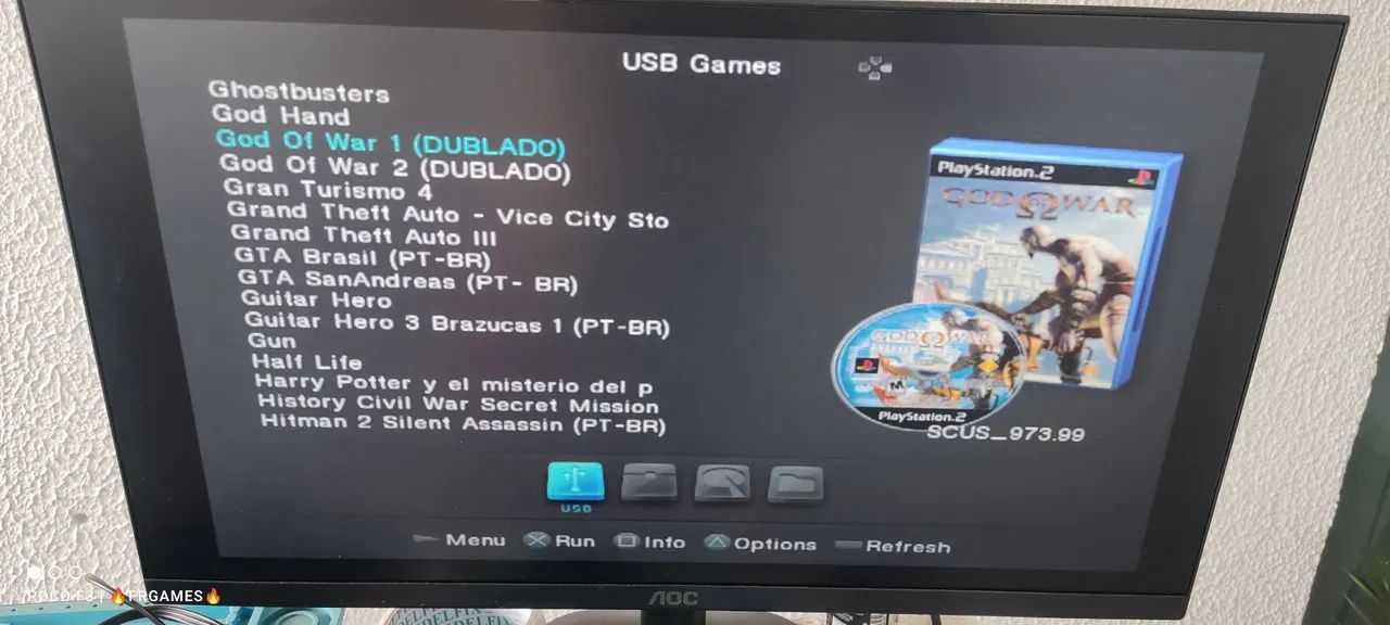 PS2 lotado de jogos no HD  - Foto 4