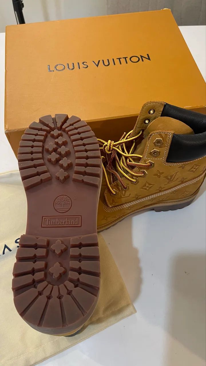 BOTA TIMBERLAND X LOUIS VUITTON - Foto 5