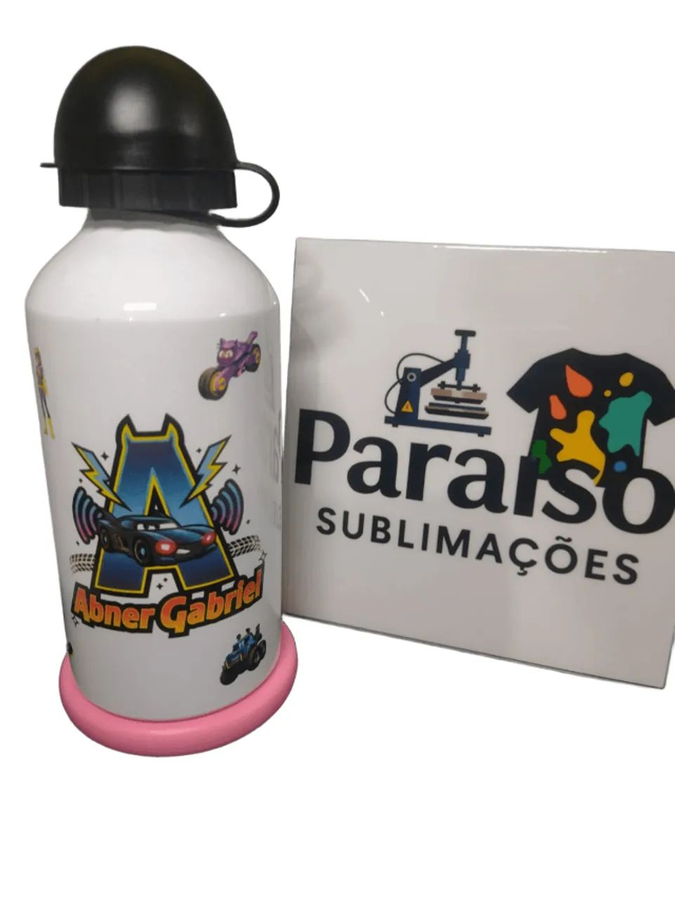 Garrafa Squeeze Personalizadas Aluminio - Foto 3