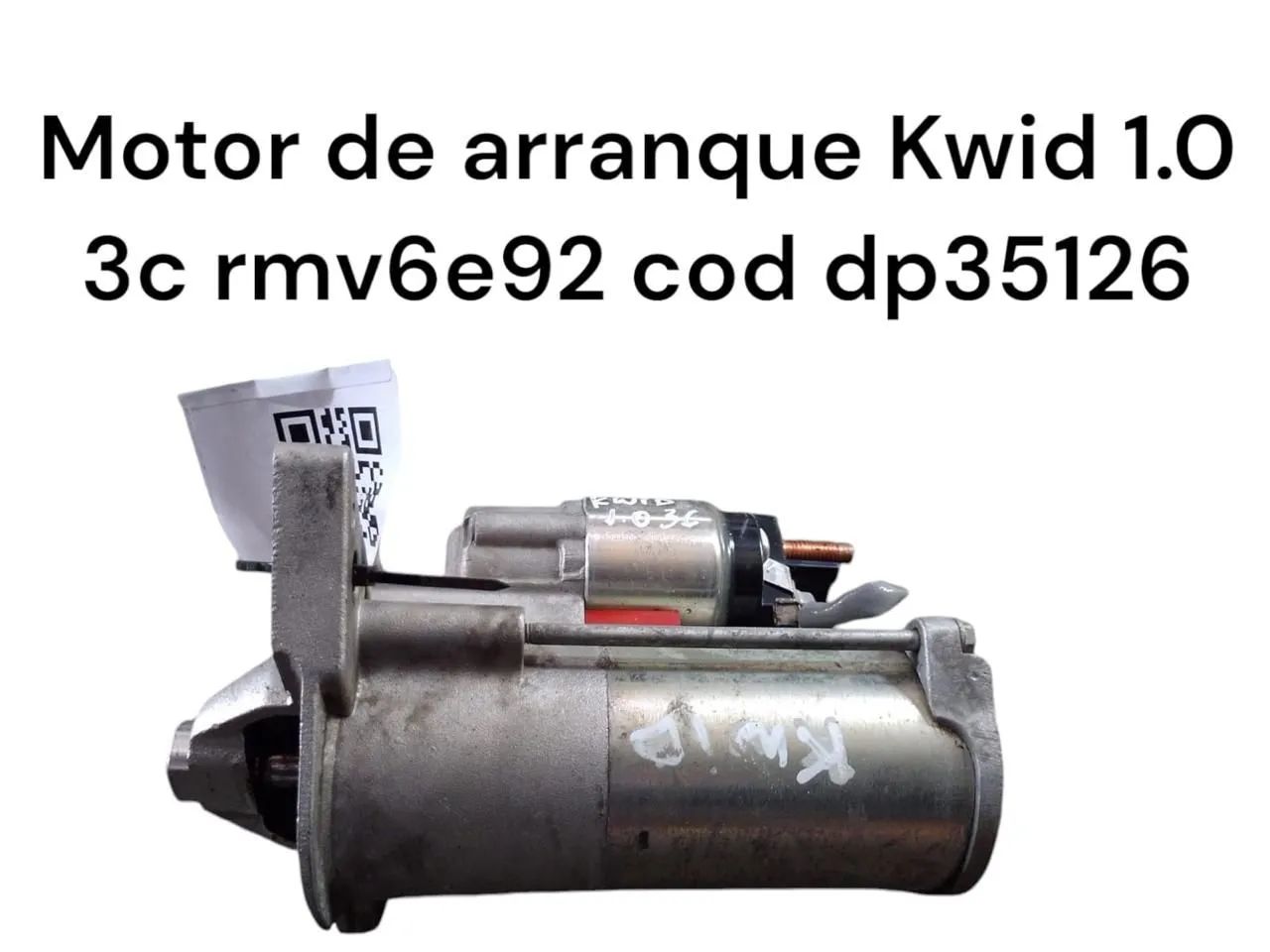 Motor de arranque kwid 