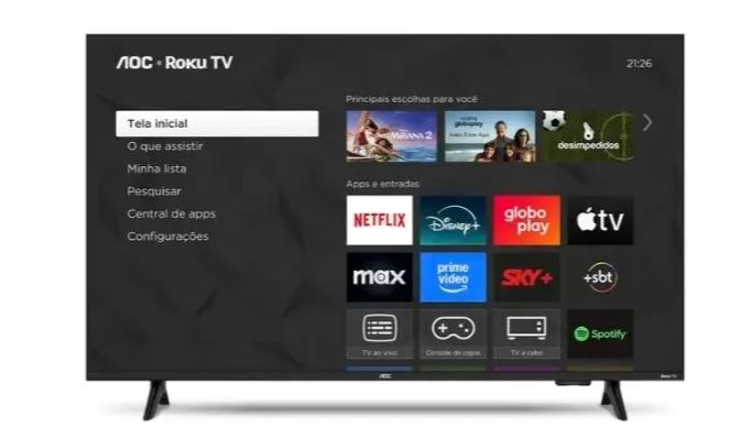 Vende-se tv 43 AOC ROKU precisa arrumar