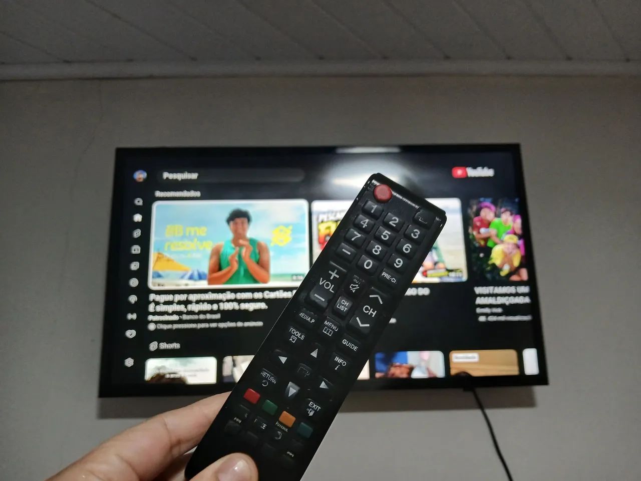 Tv Samsung Smart 32 Polegadas Funcionando normal  - Foto 2