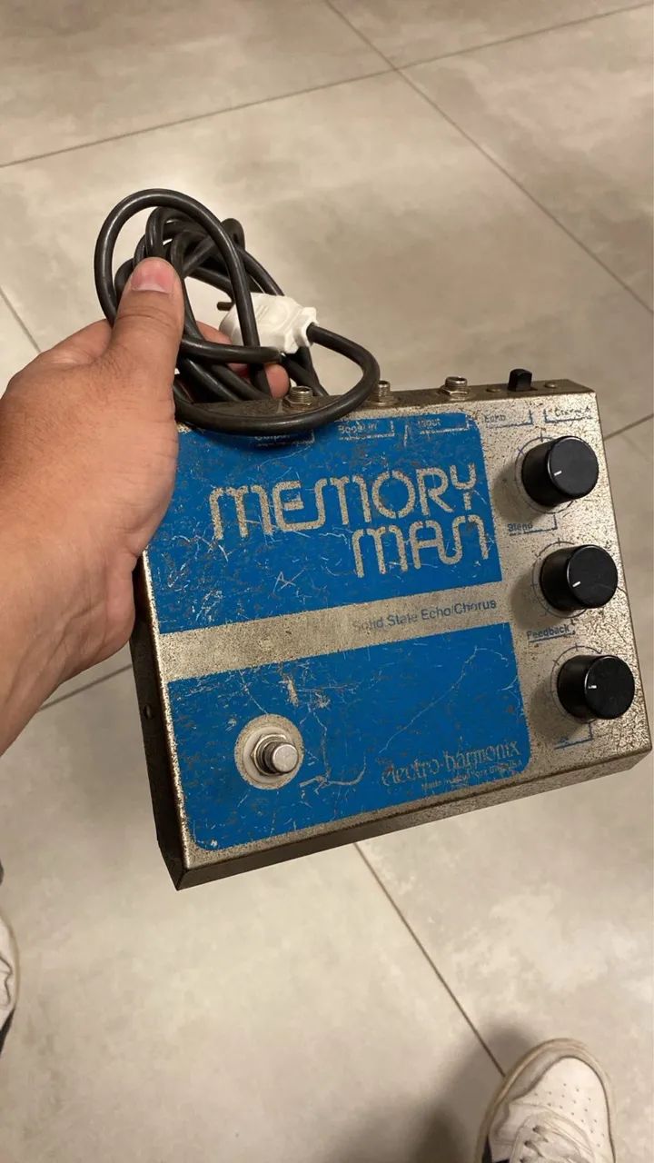 Memory-Man blue face  Da década de 70 