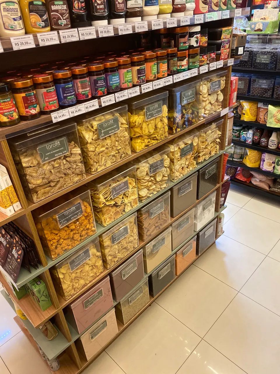 Móvel a granel com gravitacional e potes  - Foto 4