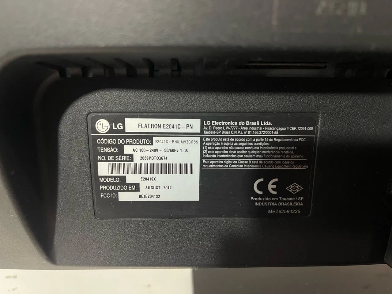 Monitor Lg 20 polegadas  - Foto 4