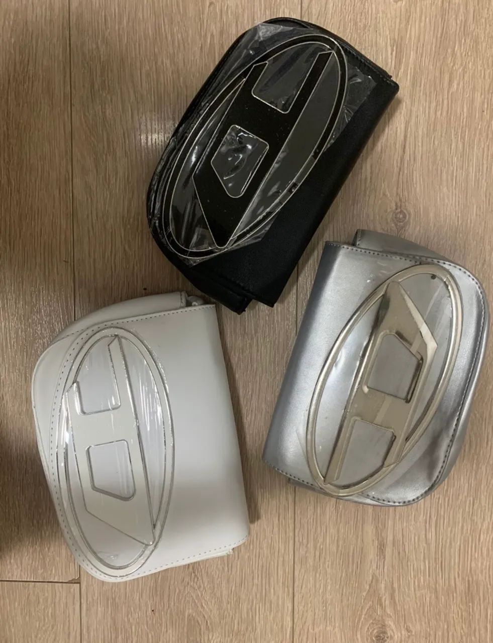 Bolsa Baguete Diesel Ombro Dupla Alça Ajustável Nova