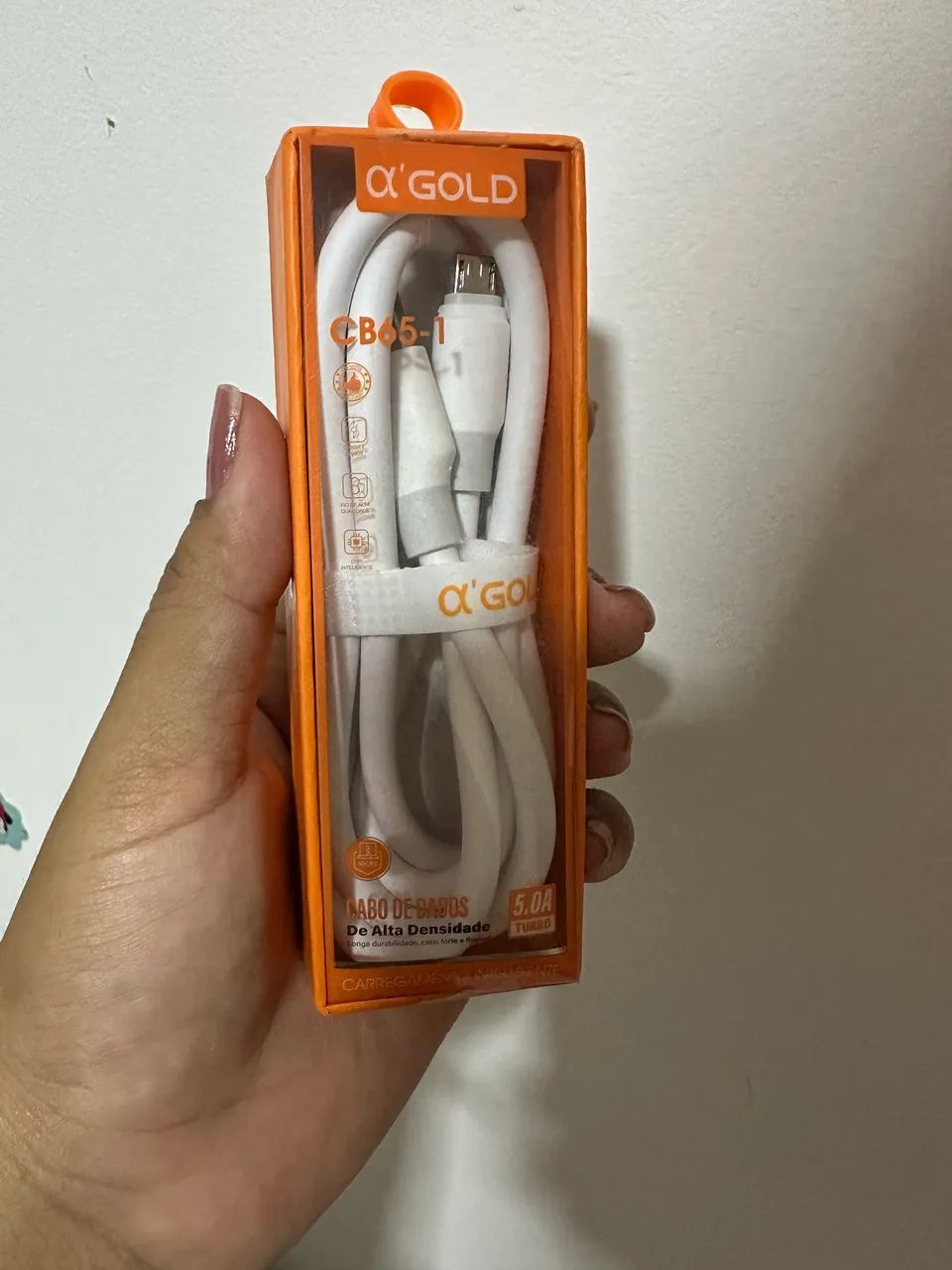 Cabos para carregador celular
