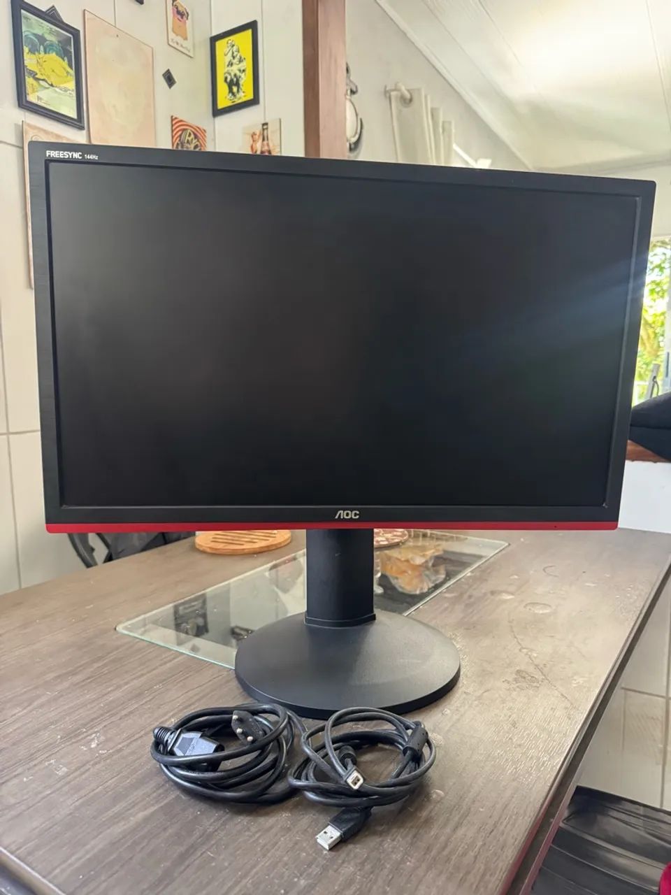 Monitor AOC Gamer Hero 144hz 24  - Foto 3