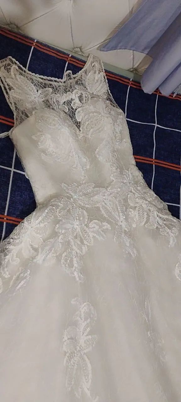 Vestido de noiva  38 e 40   tel * - Foto 3