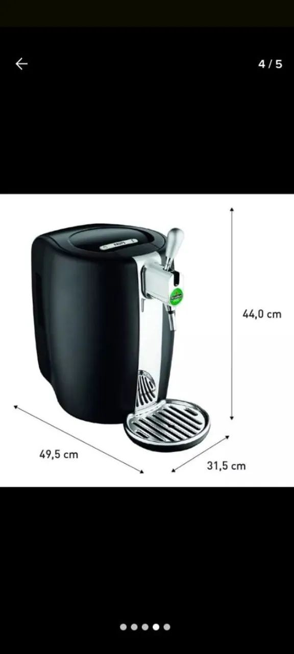Chopeira Heineken modelo beertender da Krups 5 l - Foto 2