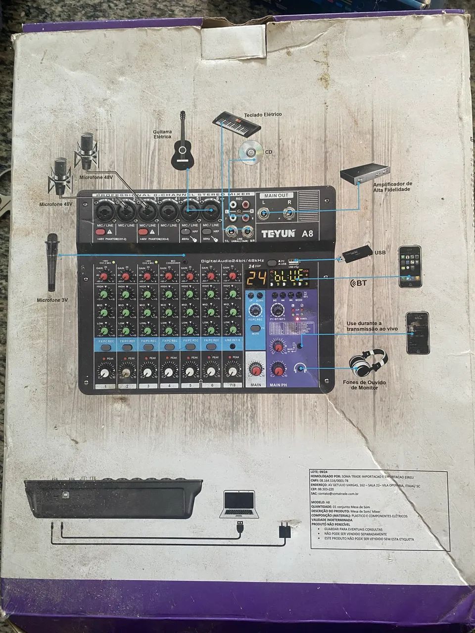 Console de Mixagem - Foto 2