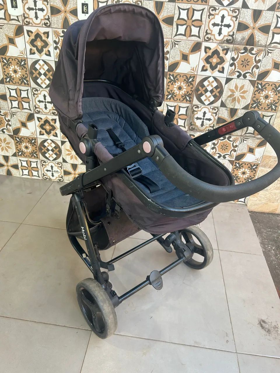 Carrinho de bebê + bebê conforto - Foto 3