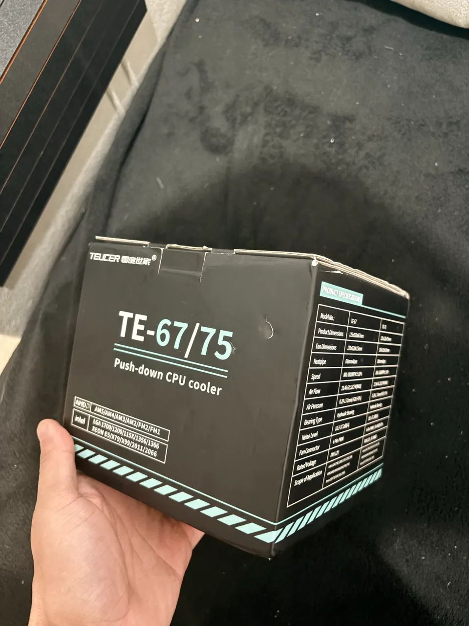 Cpu cooler teucer 8 heatpipe novo  - Foto 4