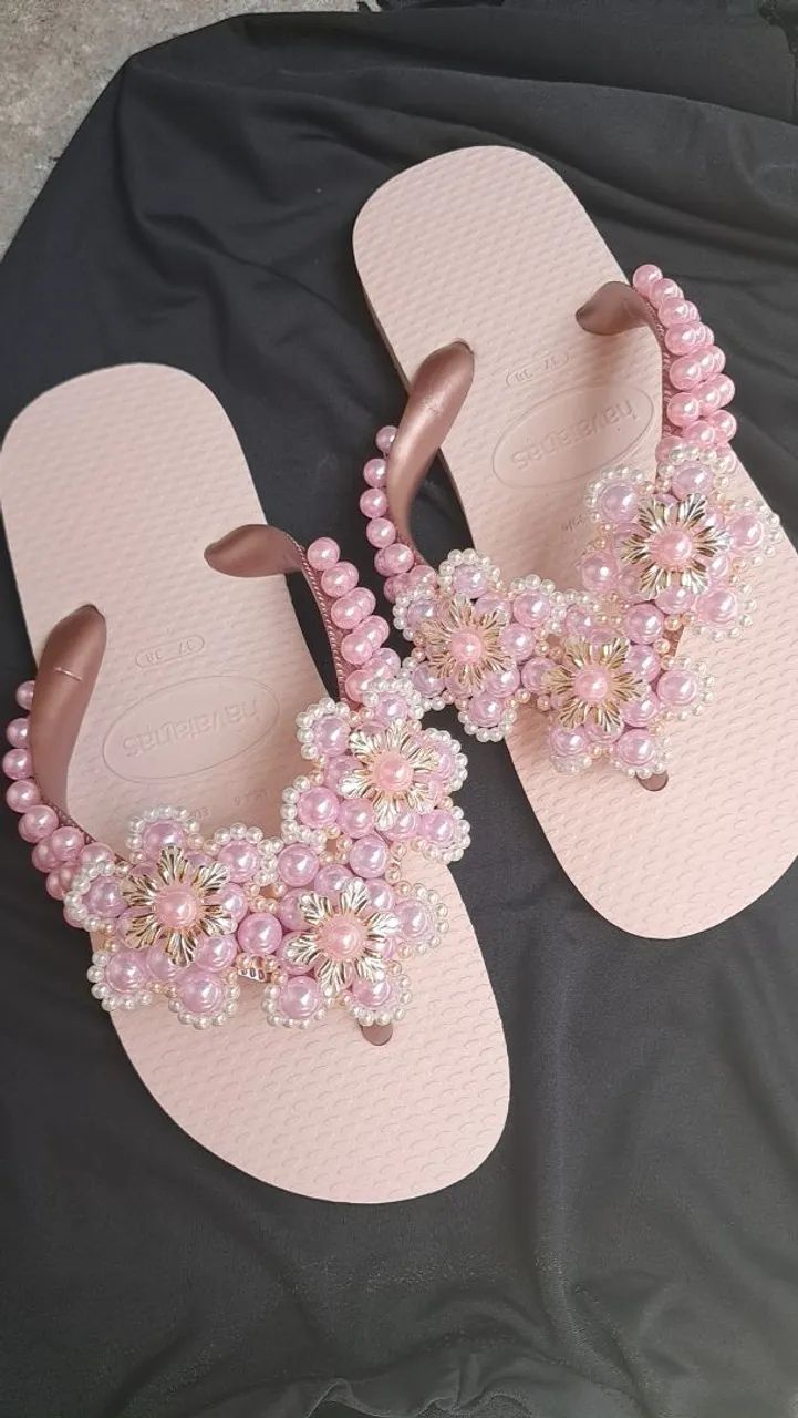 Sandalias customizadas  sob encomenda. - Foto 4
