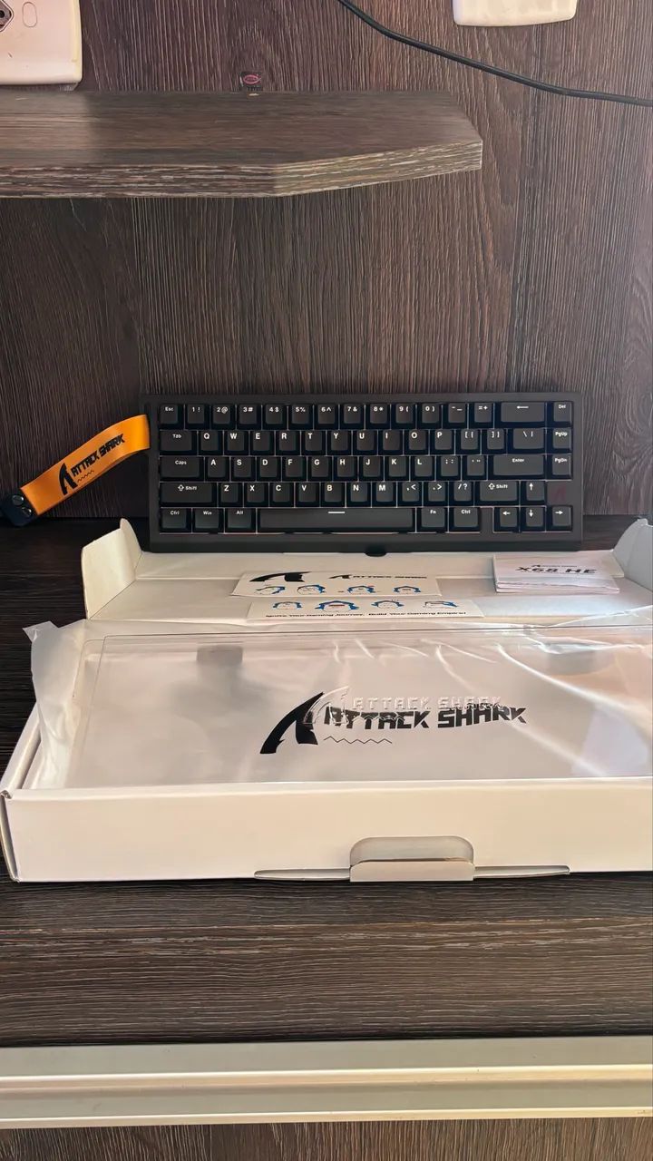 Teclado Magnético Attack shark x68He (NOVO) - Foto 3