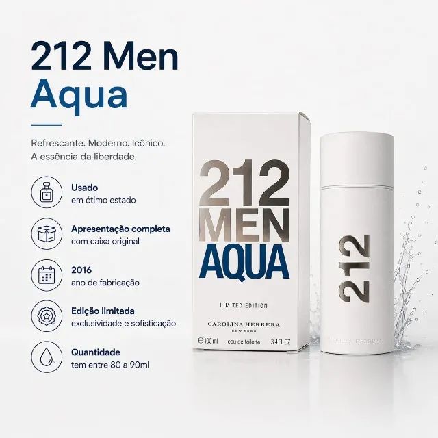 212 Men Aqua - Foto 3