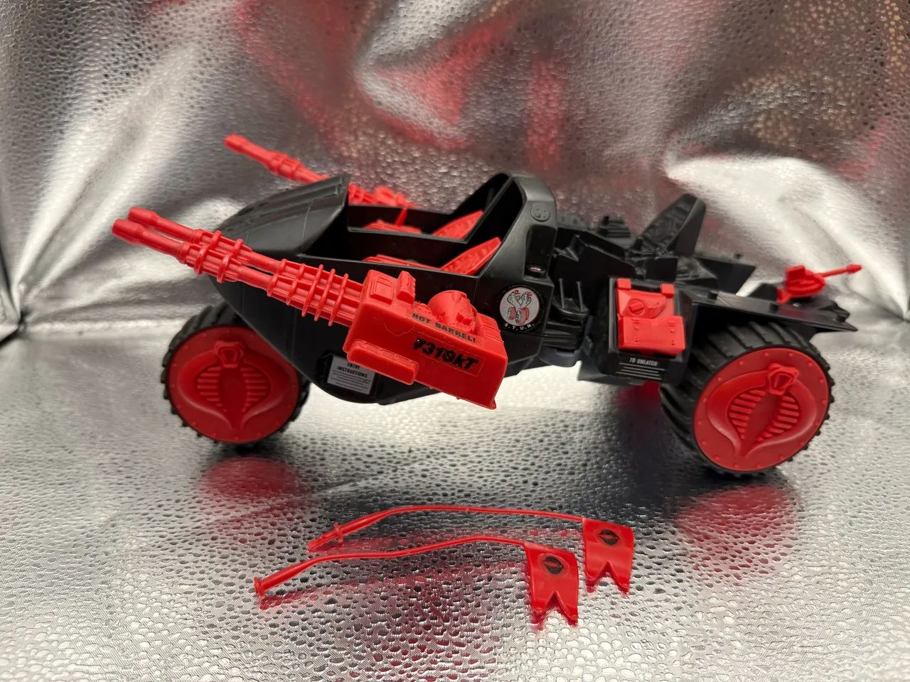 Gi Joe Cobra Stun - 1986 comandos em ação 