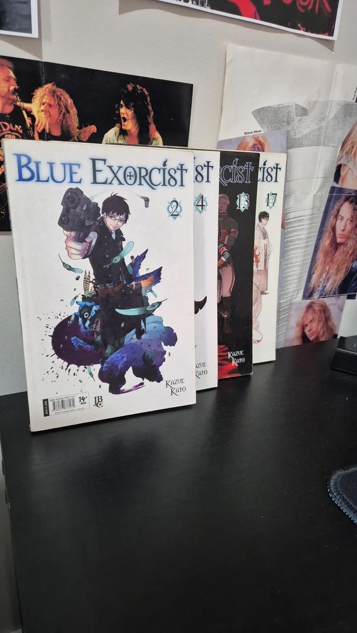 Blue Exorcist (Vol. 2, 4, 13 e 17)