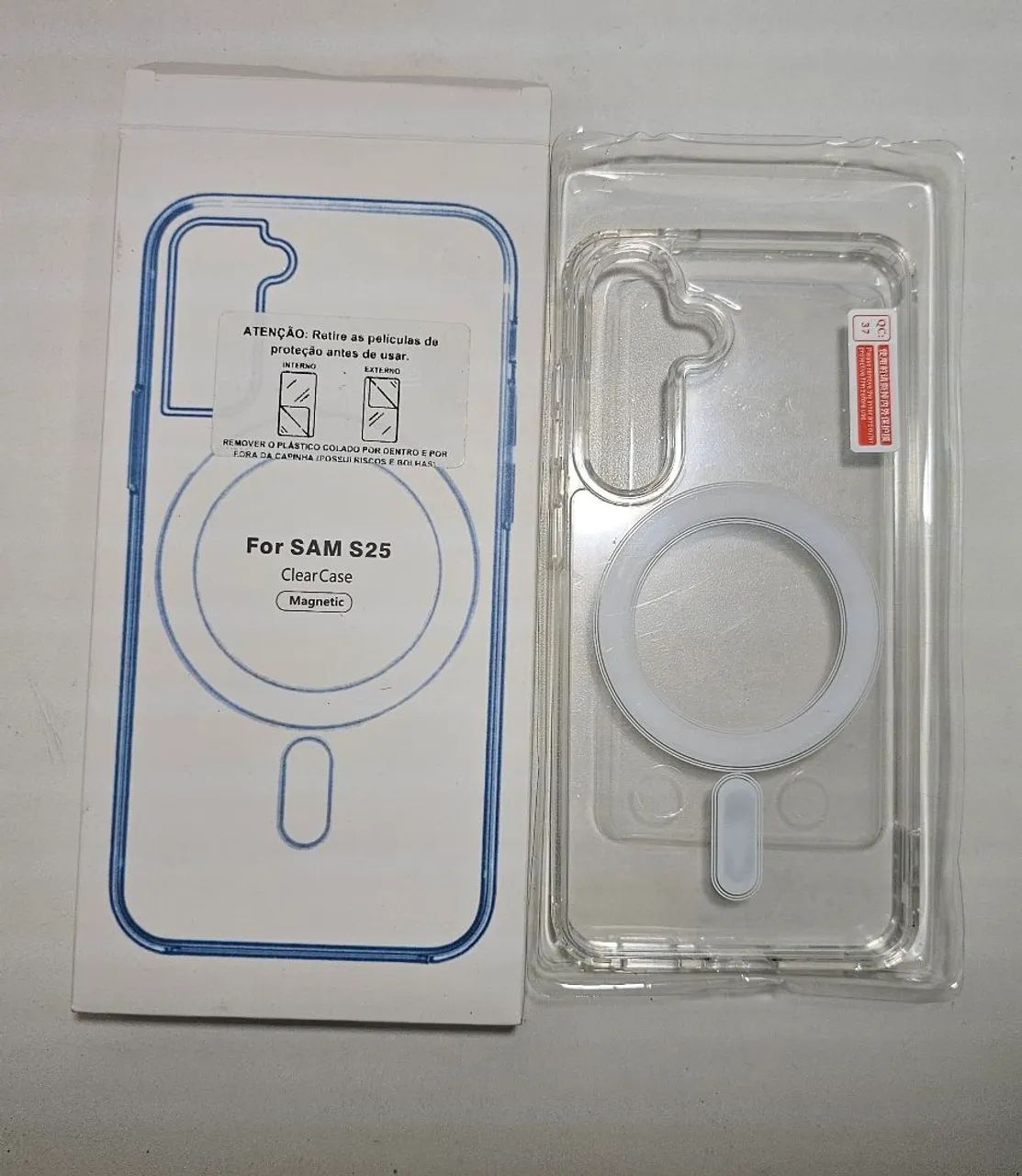 Vendo Capa Magsafe + Película Nanoshield para Galaxy S25 - Foto 3