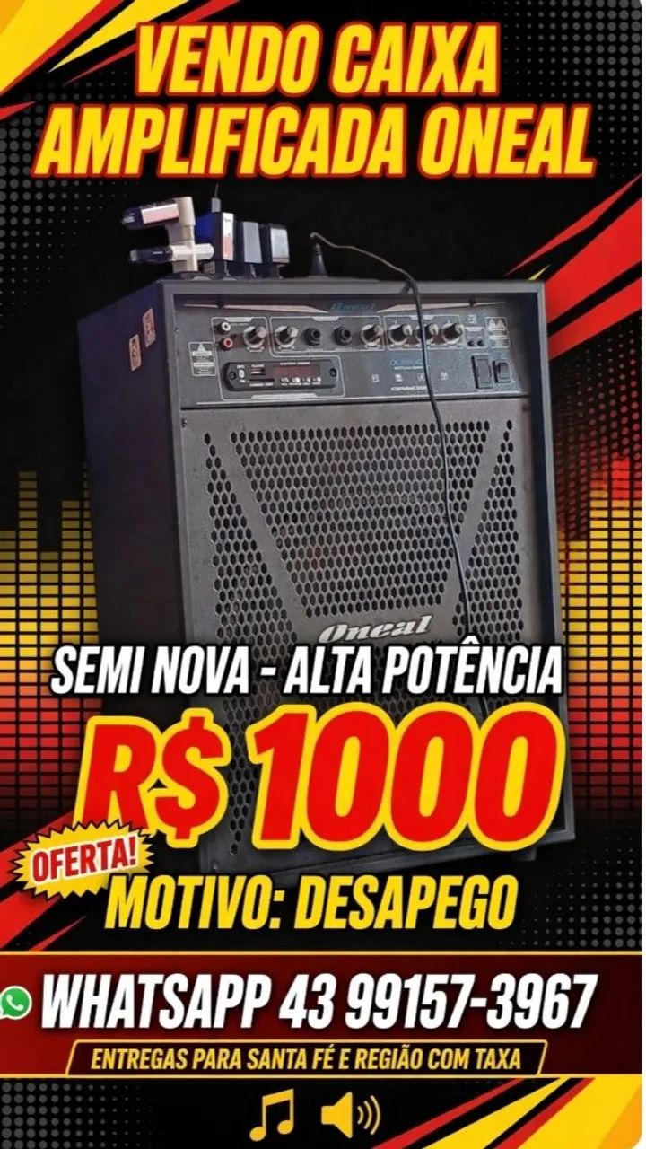 Caixa de som O'Neal - Foto 2