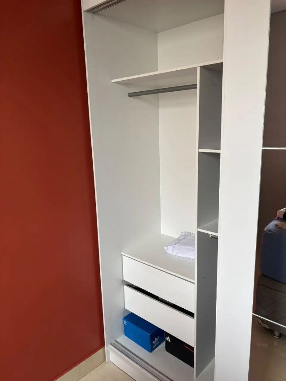 Guarda roupa filé entrega e montagem grátis  - Foto 4