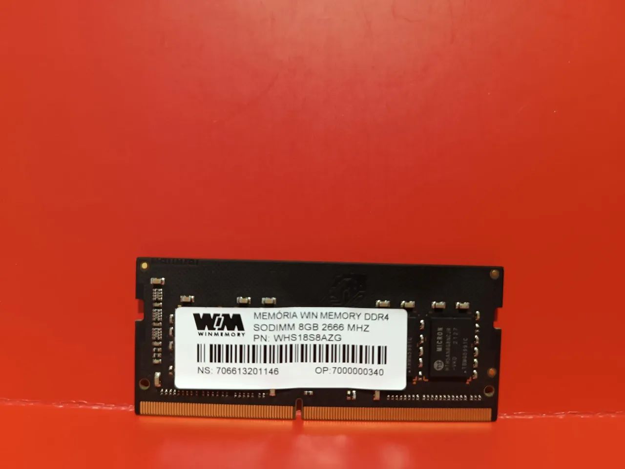 Memória dd4 8 gb notebook 