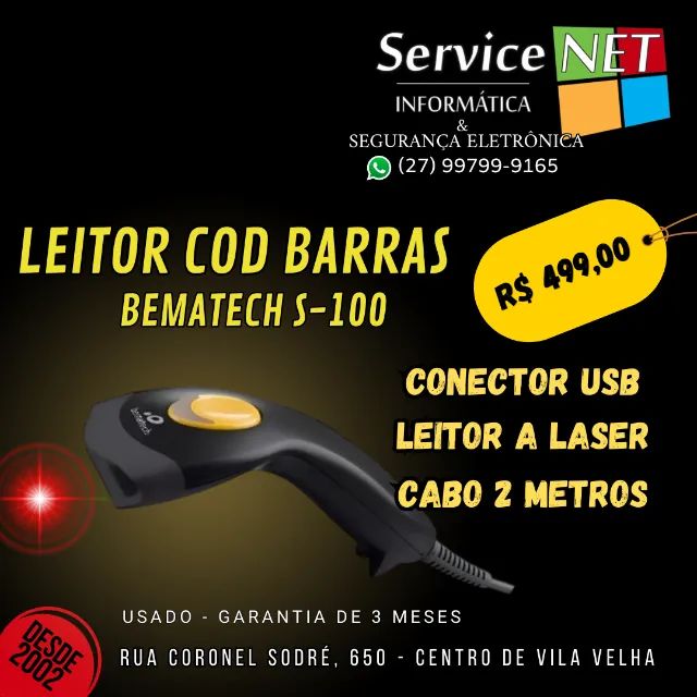 Leitor Código Barras