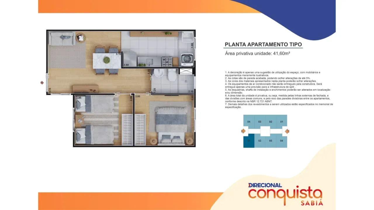 PLANTA 41m²