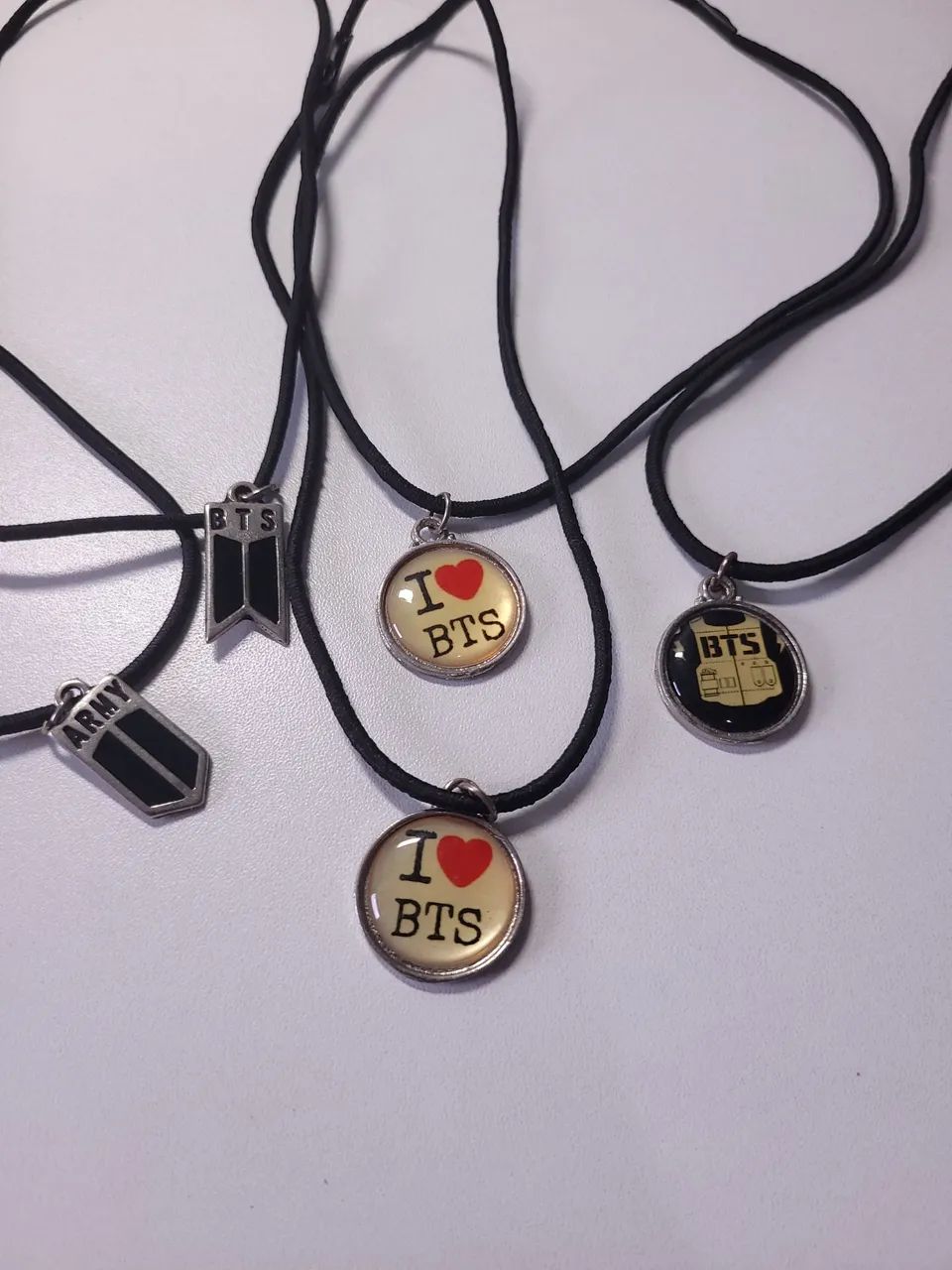 COLARES BTS ARMY I LOVE BTS