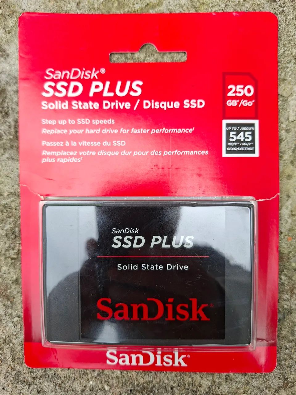 SSD 250GB SanDisk Lacrado Original 