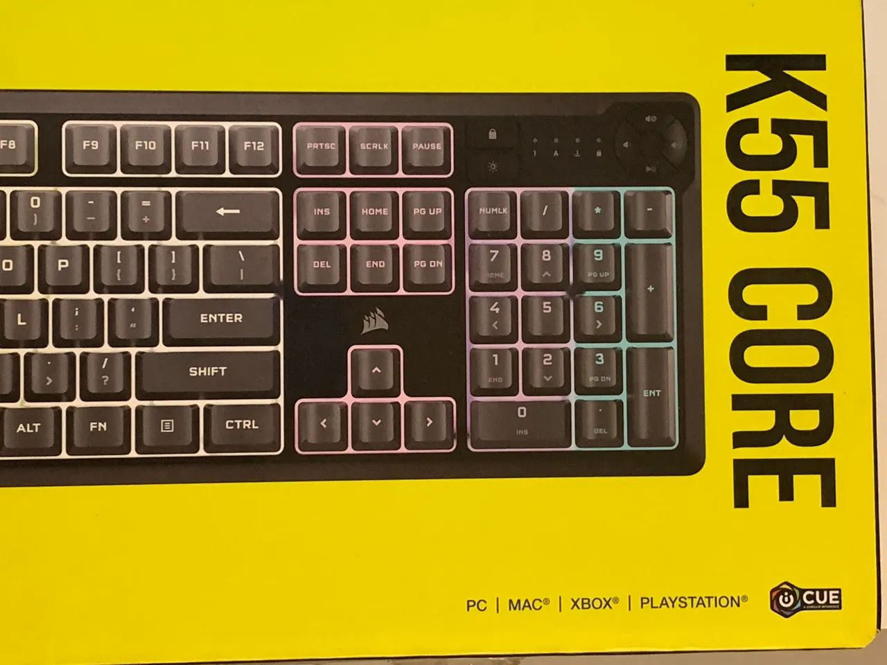 Teclado GAMER rgb CORSAIR | k55 core - Foto 4
