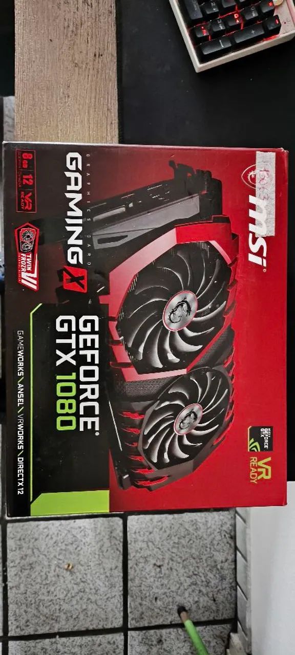 PLACA VIDEO GTX 1080 [USADA] - Foto 2