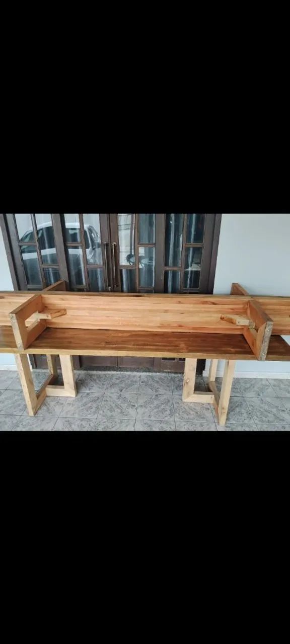 Mesa com bancos  - Foto 3