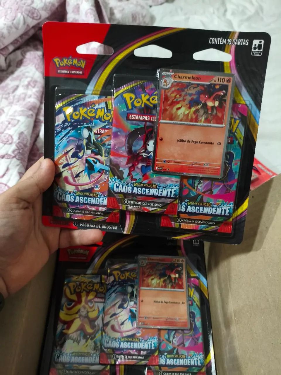 Blister triplo/ triple pack de caos ascendente 