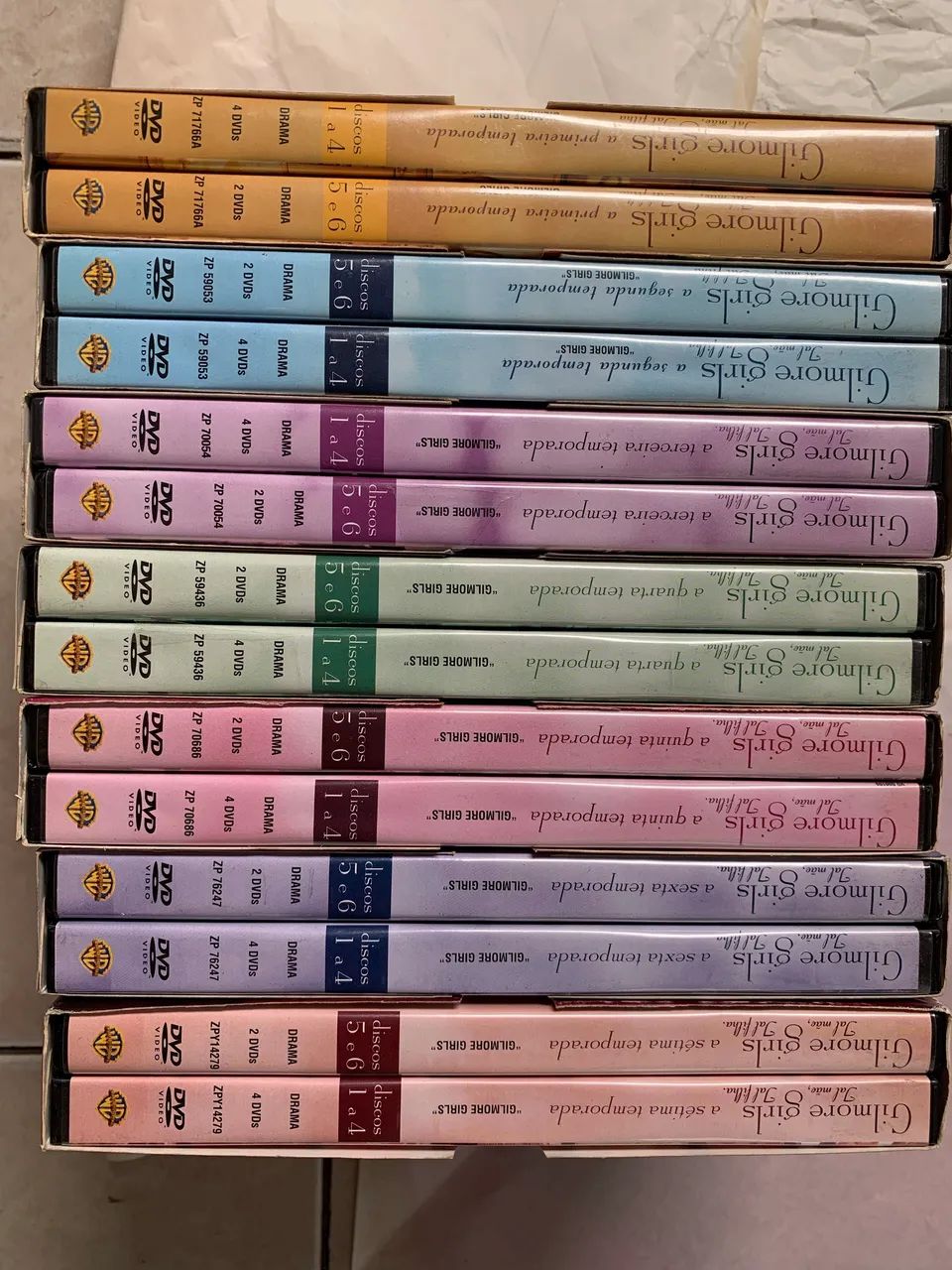 Box completo Gilmore Girls todas as temporadas 1 a 7 - CDs, DVDs