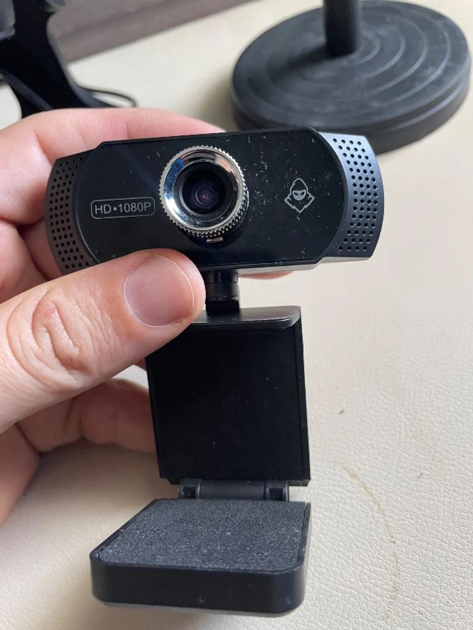 Microfone câmera webcam suporte celular  - Foto 2
