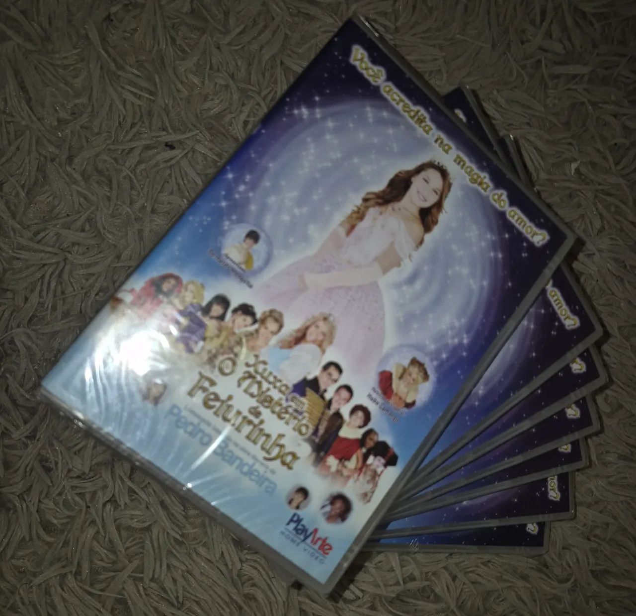 Xuxa - sete dvds lacrados
