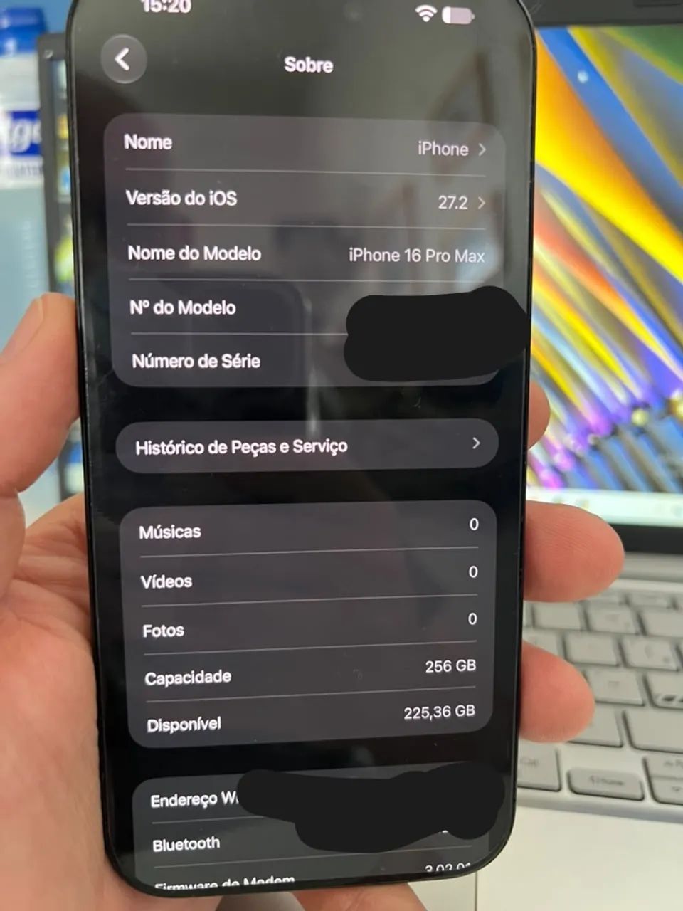 iPhone 16 pro max 256GB Preto - Foto 4