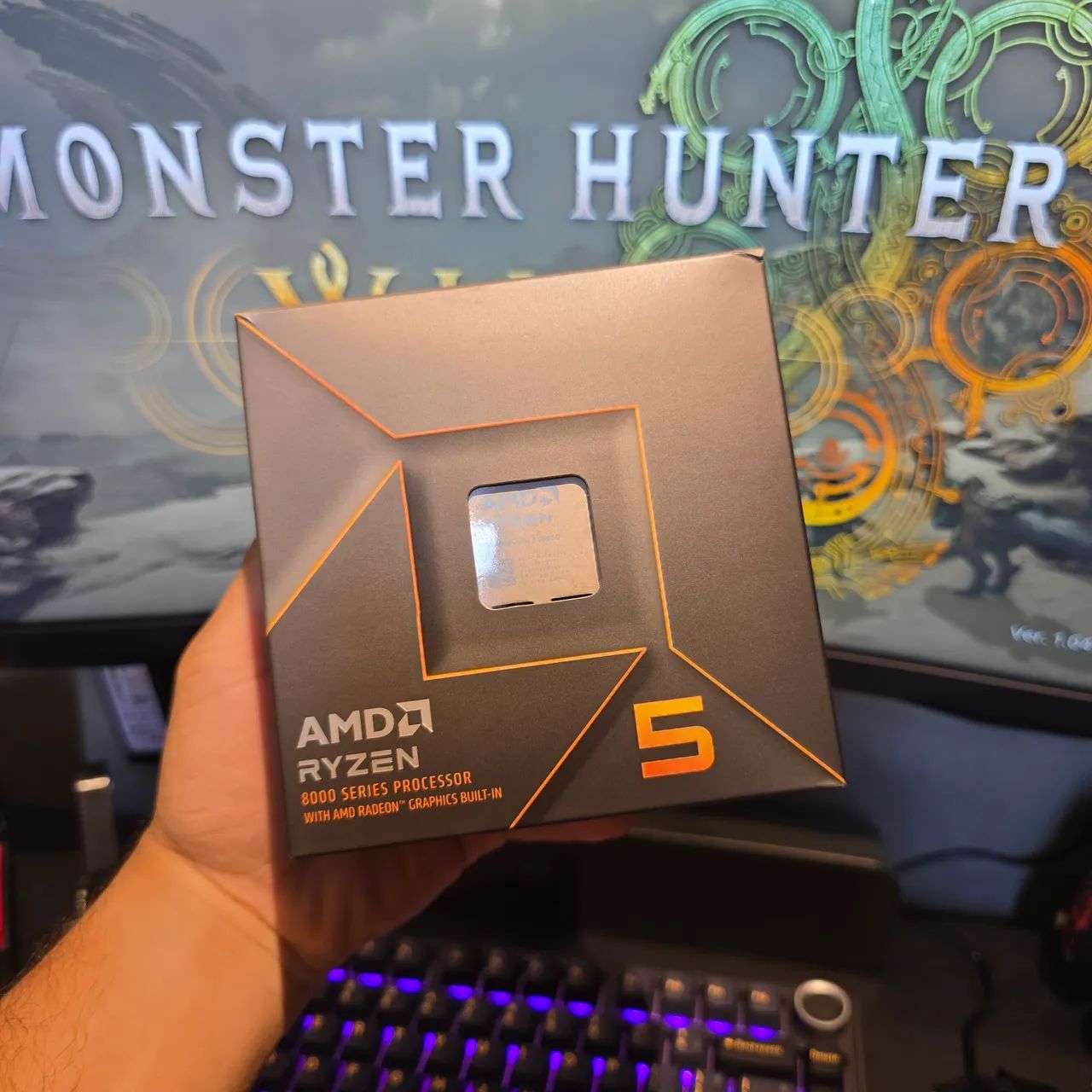 Processador Ryzen 5 8500g novo na caixa, com nota fiscal e